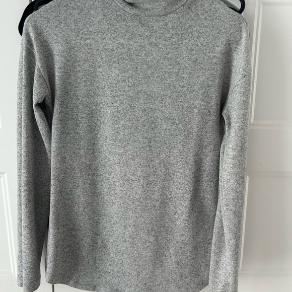 Dynamite Sweaters - Dynamite Light Gray Turtleneck Sweater